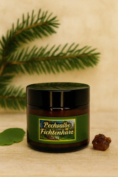 Fichtenharz-Pechsalbe mit Ringelblume