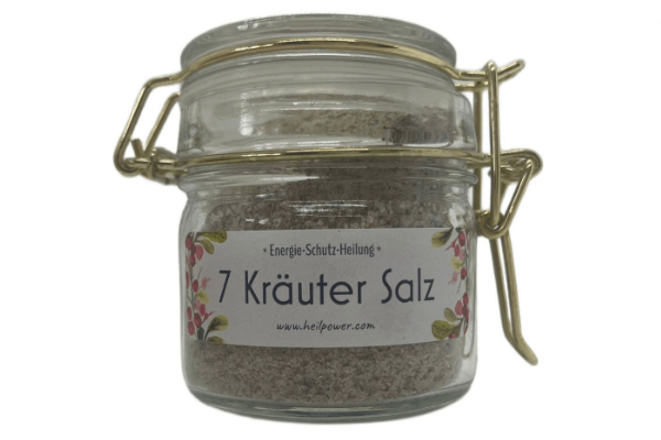 7 Kräuter Salz für den energetischen Genuss