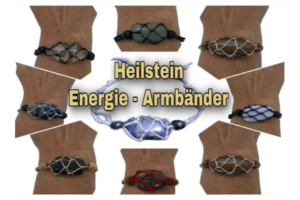 Heilstein-Energie-Armbänder