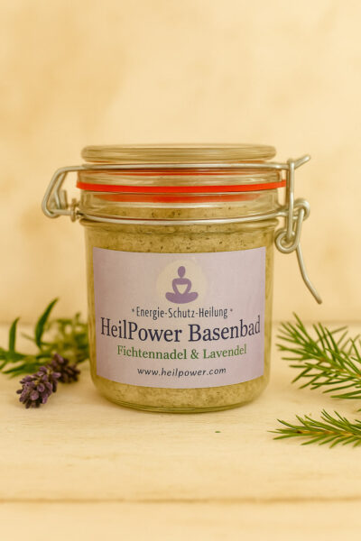 HeilPower Basenbad mit Fichtennadel und Lavendel