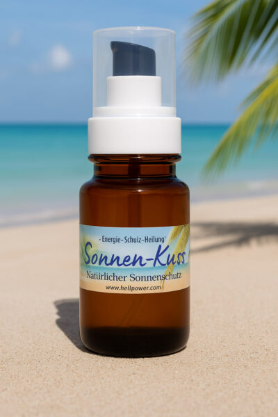 Sonnen-Kuss - Rein pflanzlicher Sonnenschutz mit Bräunungsintensivierung aus hochwertigen Ölen (SPF 30+)